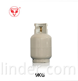 Popular differnet sizes propane gas tank butane 50kg 118L LPG gas cylinder for cooking